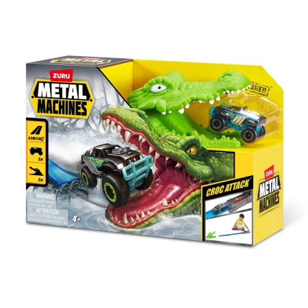 Набор ZURU Metal Machines, трек "Крокодил" с машинкой IT-6718