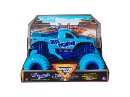 Монстер Джем. Машинка 1:24 1 шт, в ассортименте 4 вида, в откр.упаковке. Monster Jam ROS-43705