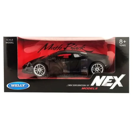 Машинка WELLY 1:24 Lamborghini Huracan Coupe, черный матовый IT-24056MA-W