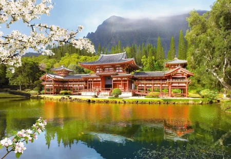 Пазл Castorland 1000 Replica of the Old Byodoin Temple C-101726