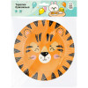 Тарелки бумажные MESHU "Wild cats" 18 см, 6 шт RE-MS_55437