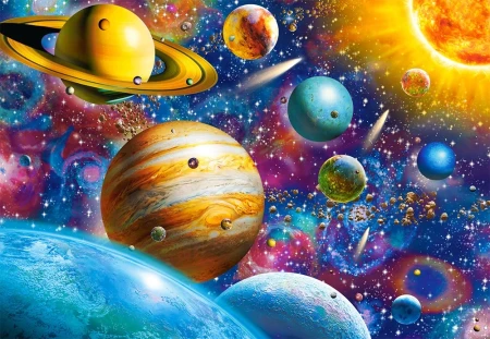 Пазл Castorland 1000 SOLAR SYSTEM ODYSSEY C-104314