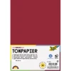 Тонированная бумага FOLIA 130 г/м², 50×70 см, 1 лист, тёмно-красный FL-6722