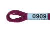 Нитки для вышивания GAMMA мулине (0820-3070) 8 м №0909 т.бордовый MG-0909