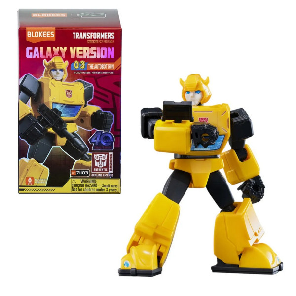 Блокис. Конструктор Трансформеры Galaxy The Autobot Run, в асс. Blokees ROS-67315