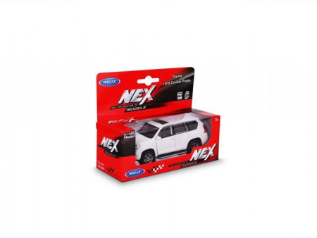 Машинка WELLY 1:38 Toyota Land Cruiser Prado, пруж. мех., цвет в асс. IT-43630L-W