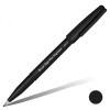 Фломастер-кисть PENTEL Brush Sign Pen Pigment 1 шт пулевидный черный SESP15-A