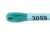 Нитки для вышивания GAMMA мулине (0820-3070) 8 м №3059 св.морская волна MG-3059