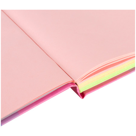 Скетчбук 120л. A5 BG "For notes" 7БЦ, 80 г/м2, матовая ламинация, трехцветный тонированный блок RE-С5т120_лм_9074