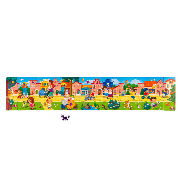 Развивающий пазл Step Puzzle "Story puzzle. Город" STP-80480