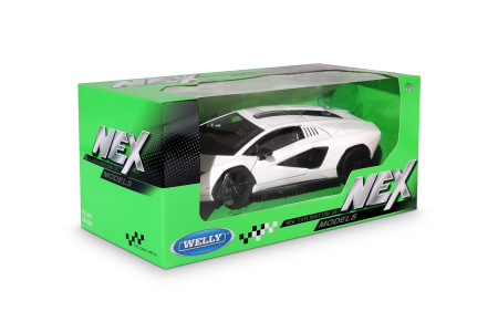 Машинка WELLY 1:24 Lamborghini Countach LPI 800-4, белый IT-24114W