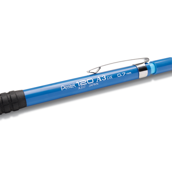 Карандаш PENTEL Pentel120 A3 автоматический 0.7 мм, синий корпус GG-A317-C