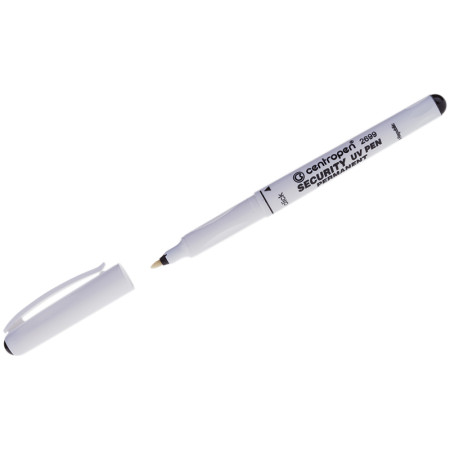 Маркер перманентный ультрафиолетовый Centropen "Security UV-Pen 2699" фонарик, блистер RE-6 2699 0201