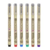 Набор капиллярных ручек SAKURA Pigma Micron 6 цветов (0.45 мм) RTPOXSDK056A