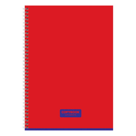 Тетрадь 120л. A4 клетка на гребне BG "Copybook" глянцевая ламинация RE-Т4гр120_лг_12477