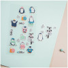 Наклейки объемные MESHU "Cute friends" 10 x 19 см RE-MS_36957