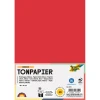 Тонированная бумага FOLIA 130 г/м², 50×70 см, 1 лист, гибискус FL-6719