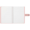 Записная книжка А5 96л. Greenwich Line "Pastel. Pink" ЛАЙТ, кожзам, скрытый гребень, блок в линию RE-NA5_51412