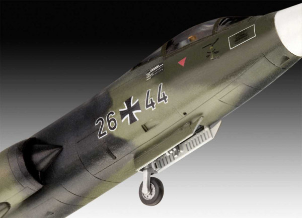 Сборная модель: REVELL Истребитель-бомбардировщик F-104G Starfighter 1:72, подарочный набор UT-63904