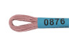 Нитки для вышивания GAMMA мулине (0820-3070) 8 м №0876 гр. розов. MG-0876
