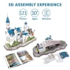 3D пазл CubicFun National Geographic Нойшванштайн, 121 деталей UT-DS0990h