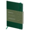 Записная книжка А6 80л. Greenwich Line "Classic. Olive" ЛАЙТ, кожзам, с резинкой, фактурное тиснение, блок в клетку RE-NA6_50596