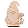 Заготовка для декорирования Mr.Carving Гном на подставке №1 9 х 4 х 0.4 см 0.4 см фанера ВД-1126
