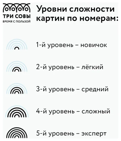 Картина по номерам на холсте ТРИ СОВЫ "Красная машина" 40 x 50 см с акриловыми красками и кистями RE-КХ_44186