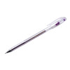 Ручка гелевая Crown "Hi-Jell Color" фиолетовая, 0.7 мм RE-HJR-500HB
