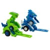 Машинка-трансформер FLIP CHANGER "Cloud Dasher и Cobalt Dino" UT-106010