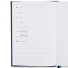 Блокнот для записей Стихия Bullet Journal 100 г/м2, 14 x 20 см, 80 л, жесткая обложка, тёмно-синий NP-ST04054
