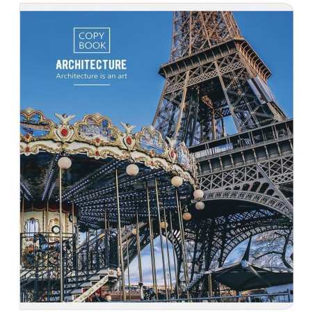 Тетрадь 48л. A5 клетка ArtSpace "Путешествия. Architecture" RE-Т48к_24324