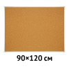 Доска пробковая OfficeSpace 90 x 120 см алюминиевая рамка RE-343751