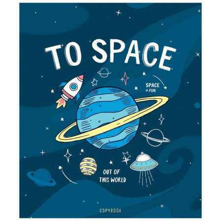 Тетрадь 48л. A5 клетка ArtSpace "Космос. Space missione" RE-Т48к_29770