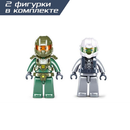 Конструктор Космические войны "Киборг" 353 детали SIM-6958175