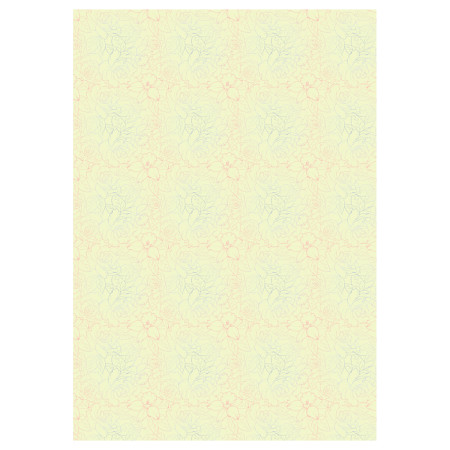 Упаковочная бумага глянцевая MESHU "Grace twigs" 1л. 70 x 100 см 80 г/м2, ассорти, 1 шт RE-MS_62830