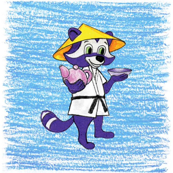 Мелки масляные Мульти-Пульти "Енот в Китае" 12 цв, шестигранные, картон RE-OC_10455