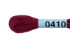 Нитки для вышивания GAMMA мулине (0207-0819) 8 м №0410 т-бордовый MG-0410