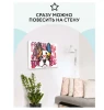 Картина по номерам на холсте ТРИ СОВЫ "Стильный французский бульдог" 30 x 40 см с акриловыми красками и кистями RE-КХ_44129