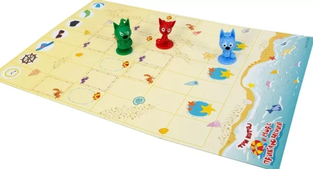 Настольная игра: Три кота. Море приключений. Погоня за крабами MAG8875