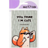 Обложка для паспорта MESHU "Cute" ПВХ, 2 кармана RE-MS_47042
