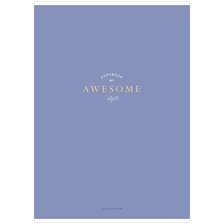 Тетрадь 80л. A4 линия ArtSpace "Моноколор. Awesome style" RE-Т80А4л_36592