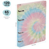 Тетрадь на кольцах 120л. A5 MESHU "Candy color" картон, мат. ламинация, тиснение фольгой RE-MS_44517