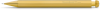 Карандаш механический KAWECO SPECIAL 0.7мм с ластиком коричневый  KAW-10001387
