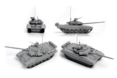 Сборная модель: Танк Т-90, подарочный набор (масштаб 1:72), З-5020ПН