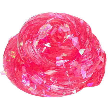 Слайм Slime "Glamour collection. Clear" розовый, 3+ AS-SLM184