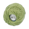 Пряжа GAMMA Ирис 100% хлопок 1 x 10 г 82 ± 3 м №0613 св-оливковый GAM-IRI-1-0613