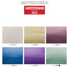 Набор акриловых красок AMSTERDAM Standart 6 цв x 20 мл перламутровые цвета MP17820506