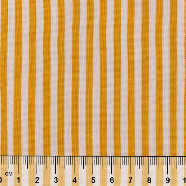 Ткань для пэчворка PEPPY БАБУШКИН СУНДУЧОК 50 x 55 см 140 ± 5 г/м2 100% хлопок БС-16 полоска ярко-желтый