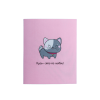 Открытка "Кусь" котик 8 х 10 см SIM-4024802